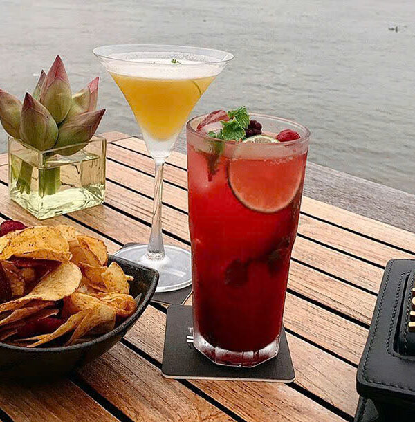 Romantic Sunset Cocktail