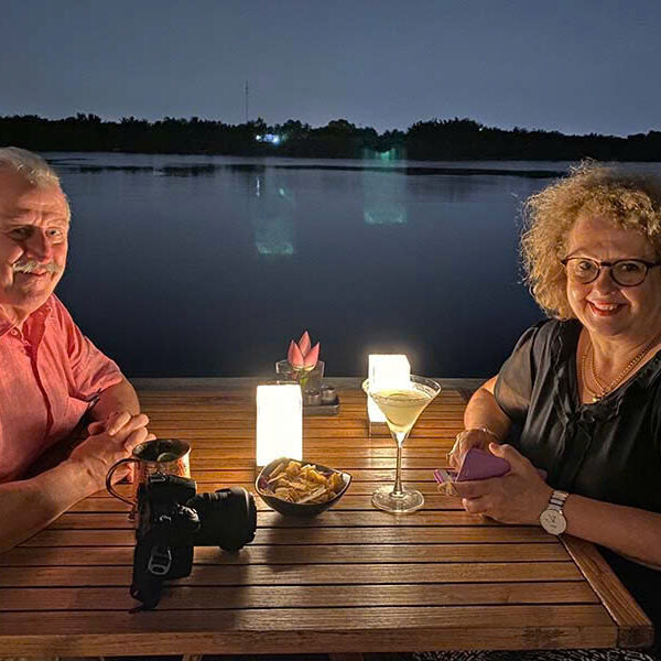 Romantic Sunset Cocktail